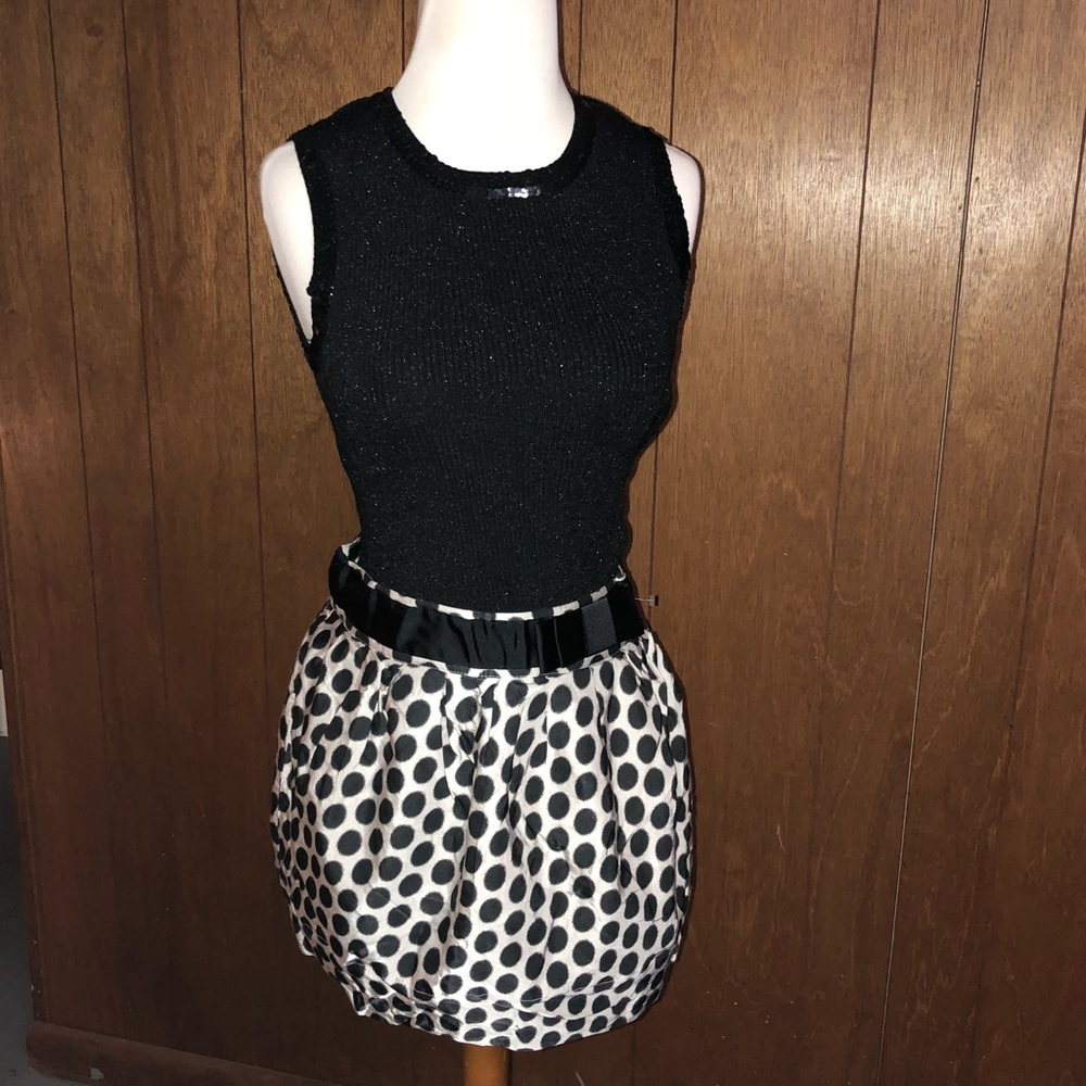 Twenty one polka dot skirt.